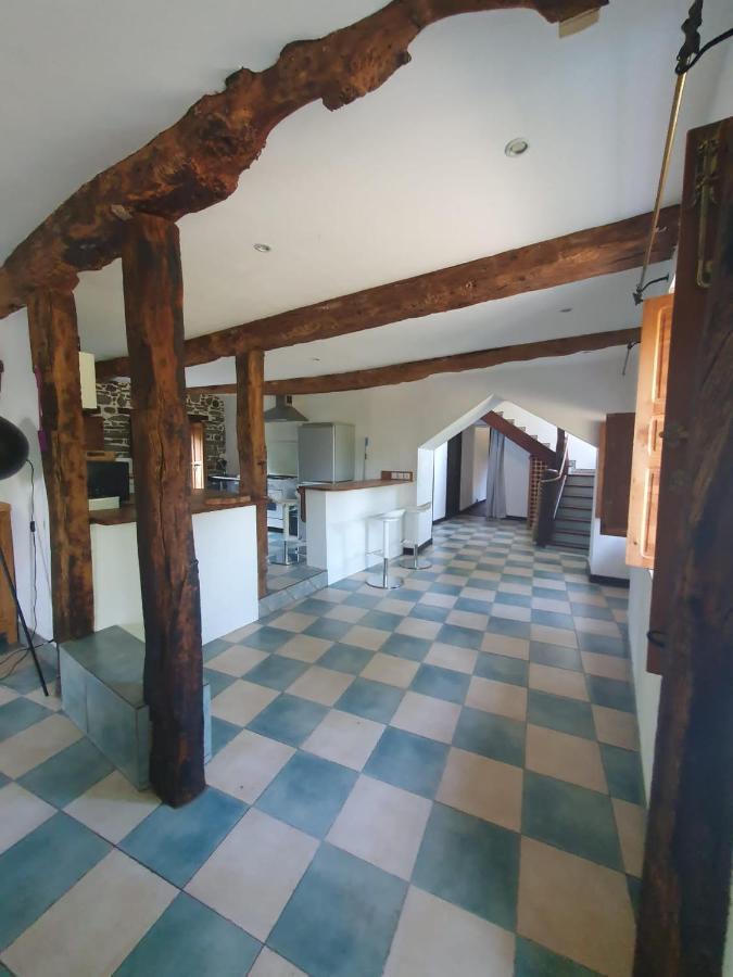 Maison En Pierre Dans Son Nid De Verdure Roz-Landrieux Buitenkant foto