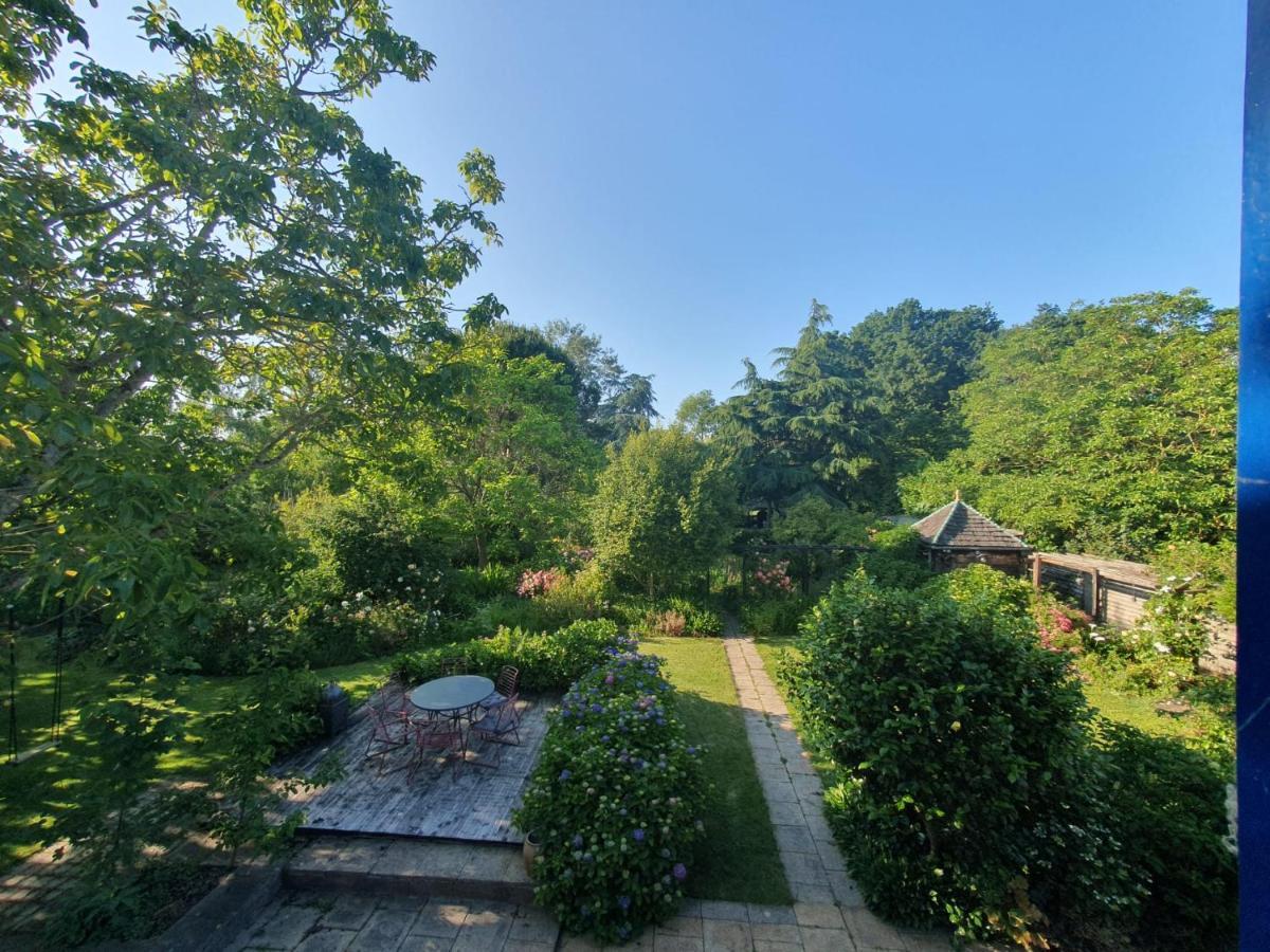 Maison En Pierre Dans Son Nid De Verdure Roz-Landrieux Buitenkant foto