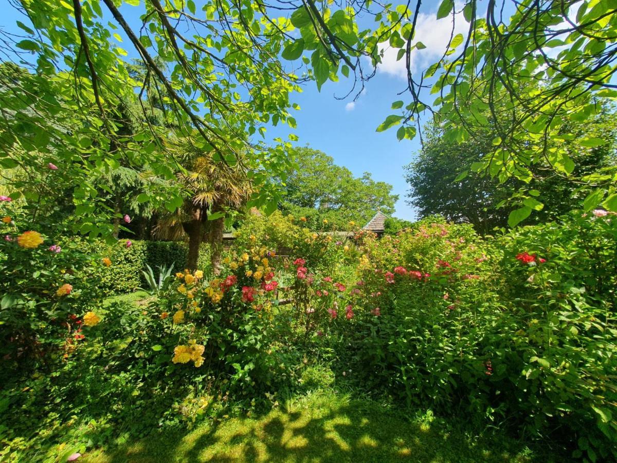 Maison En Pierre Dans Son Nid De Verdure Roz-Landrieux Buitenkant foto